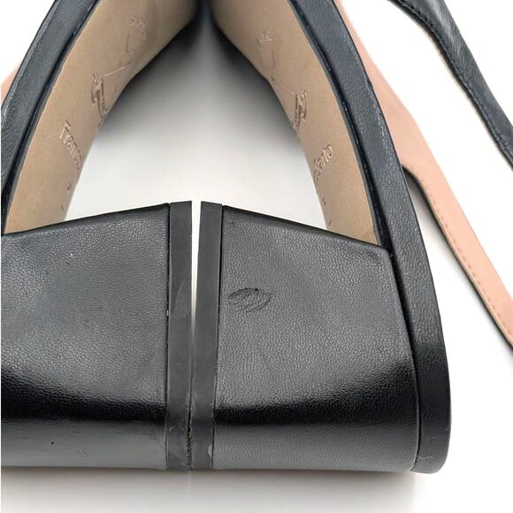 Franco Sarto Jacer Block Heel Slingback Pump Women's Black Size US9M EU40 - Picture 7 of 12